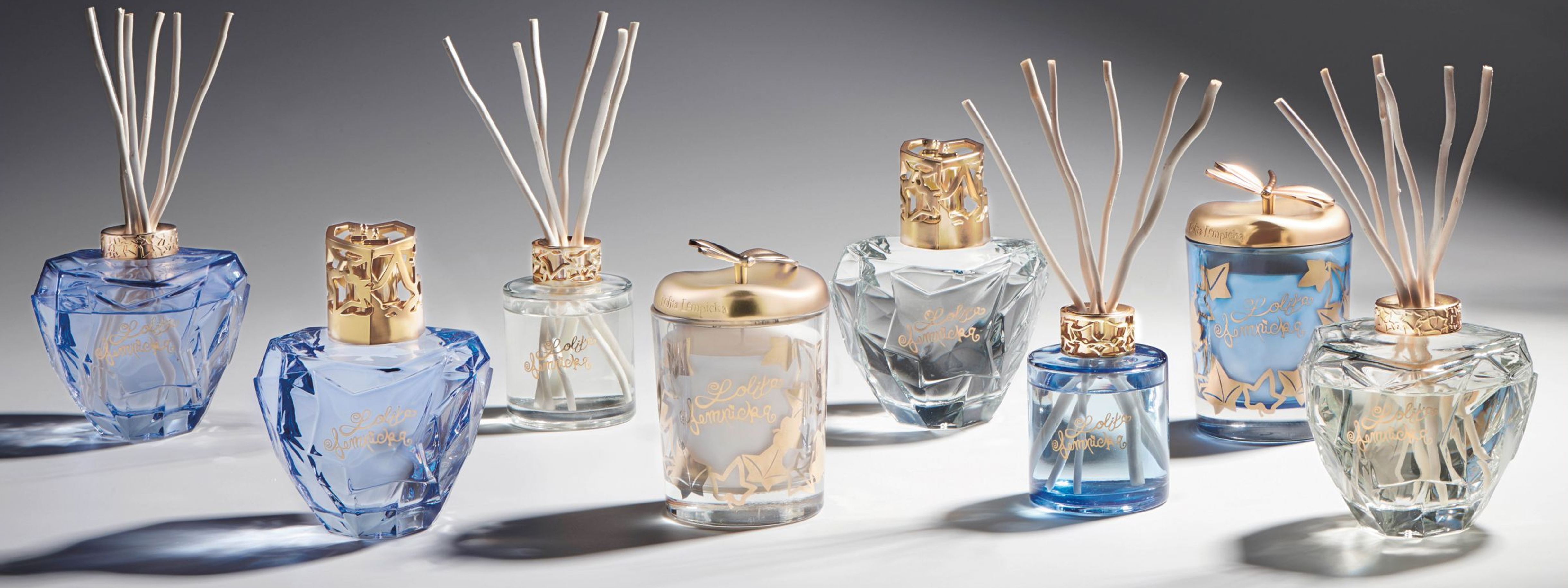 Kolekce interiérových vůní Lolita Lempicka od Maison Berger Paris – designové difuzéry a svíčky s luxusními flakony